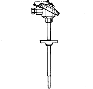 WZP-4312A固定法蘭防水接線盒引進型熱電阻 WZP-4312A固定法蘭防水接線盒引進型熱電阻