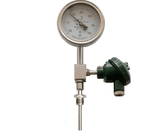 WSSP-411可動外螺紋徑向一體化雙金屬溫度計 WSSP-411可動外螺紋徑向一體化雙金屬溫度計