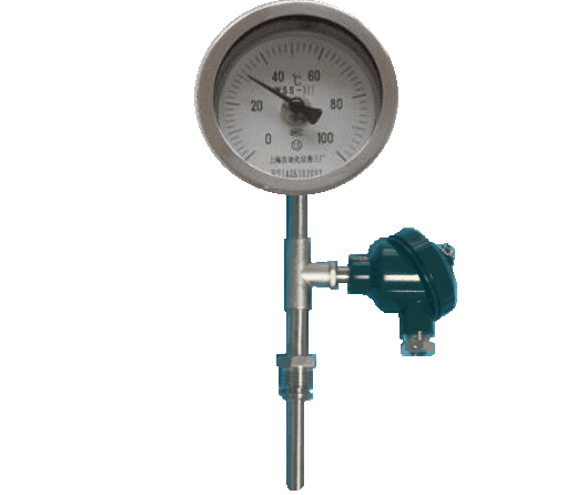 WSSP-311可動外螺紋徑向一體化雙金屬溫度計 WSSP-311可動外螺紋徑向一體化雙金屬溫度計