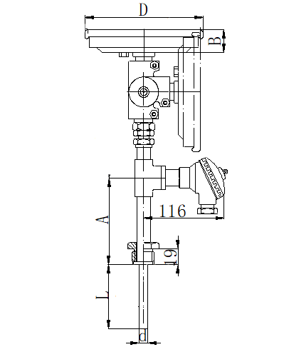 WSSP-481可動(dòng)外螺紋萬(wàn)向一體化雙金屬溫度計(jì)安裝圖片 WSSP-481可動(dòng)外螺紋萬(wàn)向一體化雙金屬溫度計(jì)安裝圖片
