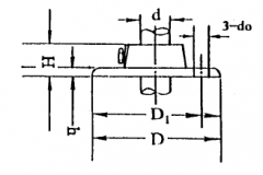 化工用熱電偶、熱電阻法蘭圖片尺寸及執(zhí)行標準